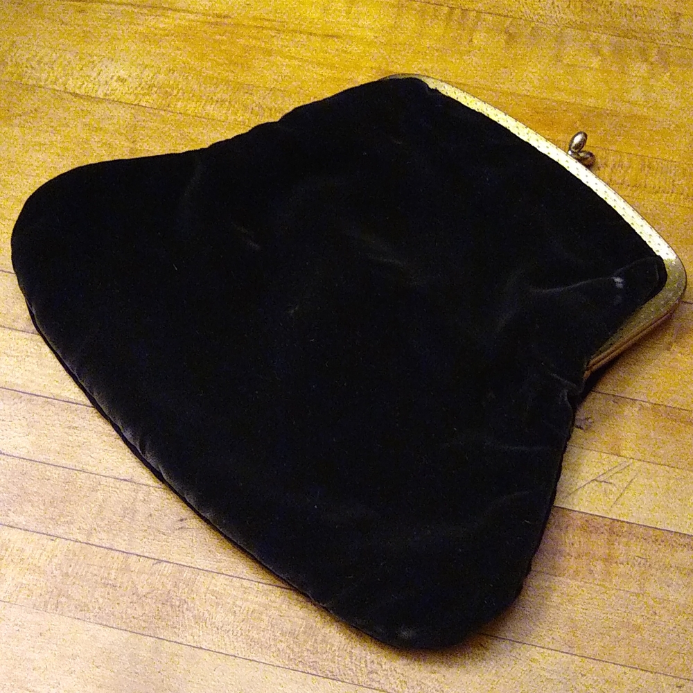 VELVET PURSE/CLUCH, Vintage